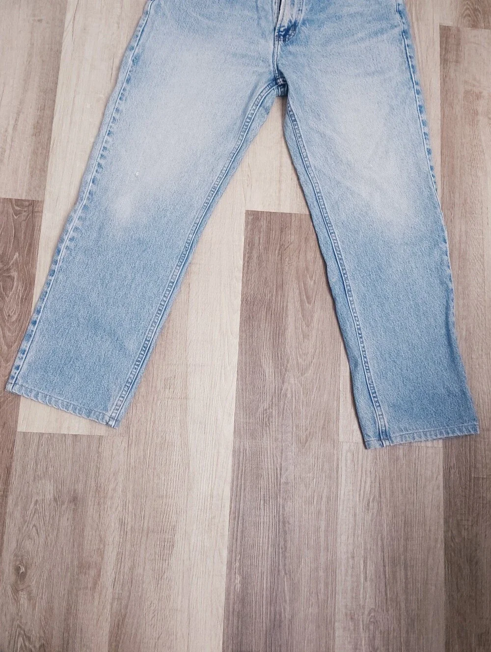 Light Blue Vintage Harley Davidson Men's Size 33-30Denim Jeans - Two Pair